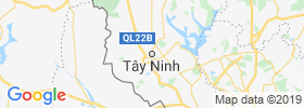 Tay Ninh map